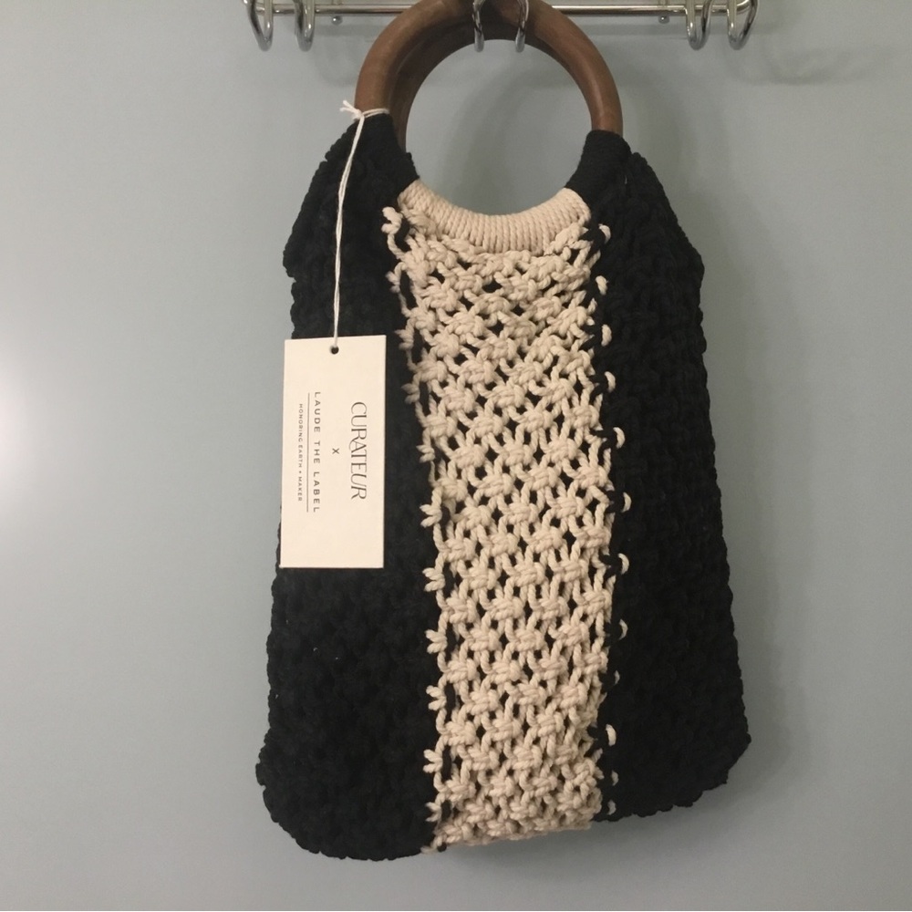 Laude The Label Gabby Mini Macrame Bag - Picture 3 of 3